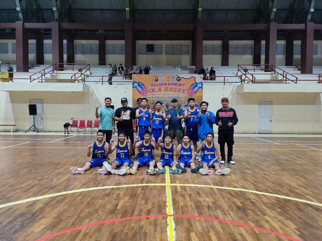 Juara Tim Juara Basket Kapolres Paser Cup 2023