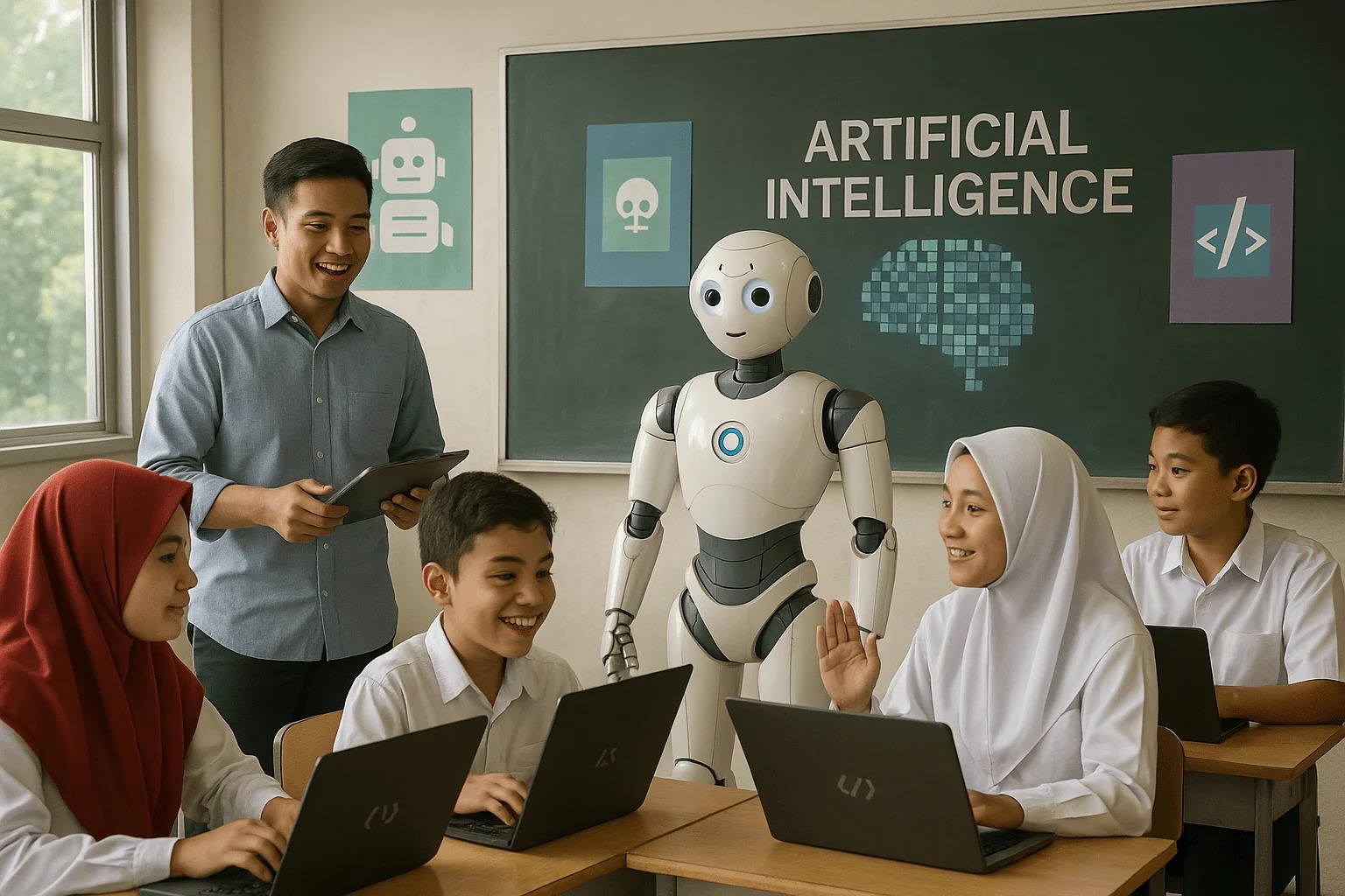 Coding dan AI Bakal Masuk Pelajaran Ekstrakurikuler di SMP Paser