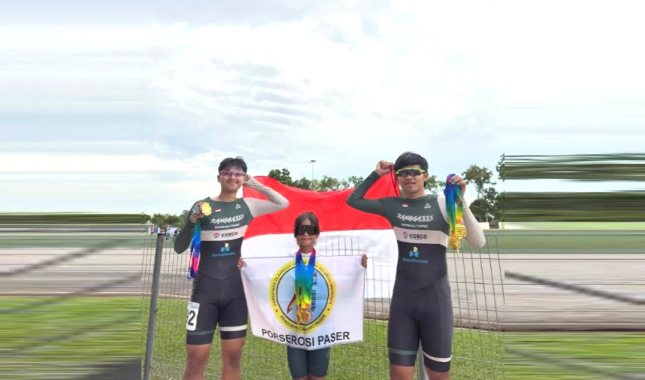 Atlet Sepatu Roda Paser Raih Juara Internasional, Bawa Pulang Tujuh Medali dari Malaysia