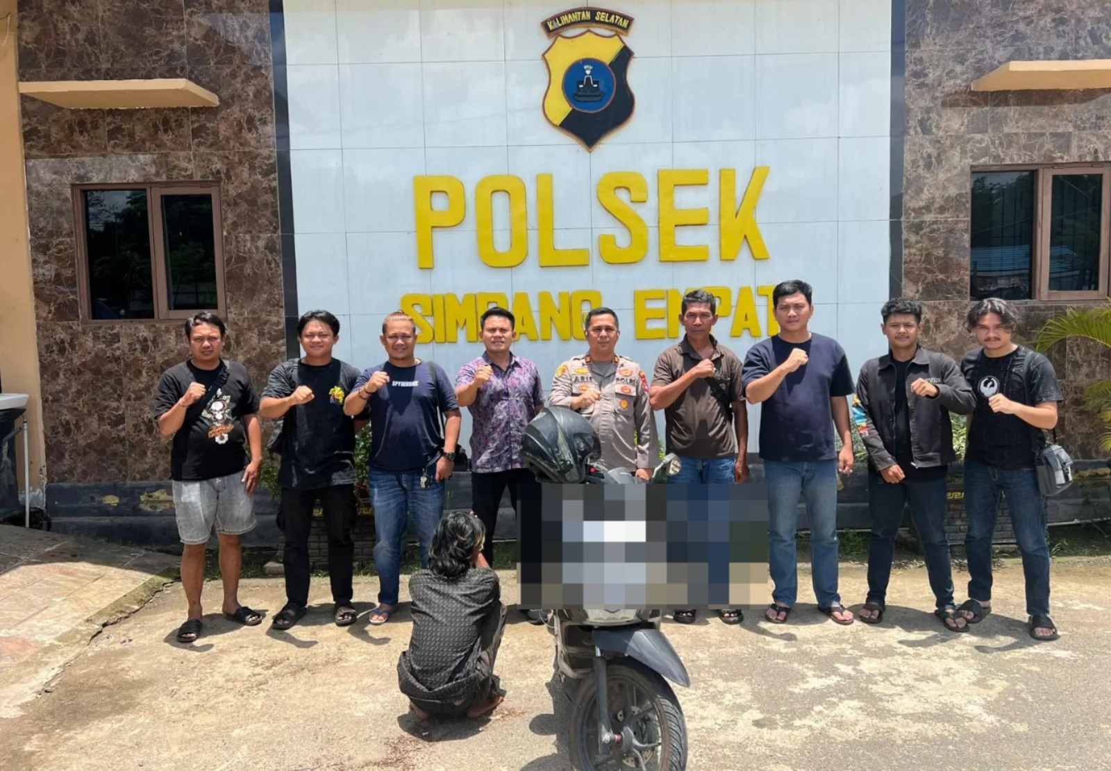 Pemuda Asal Balikpapan Ditangkap Polisi di Kalimantan Selatan Usai Curi Motor Teman Sendiri