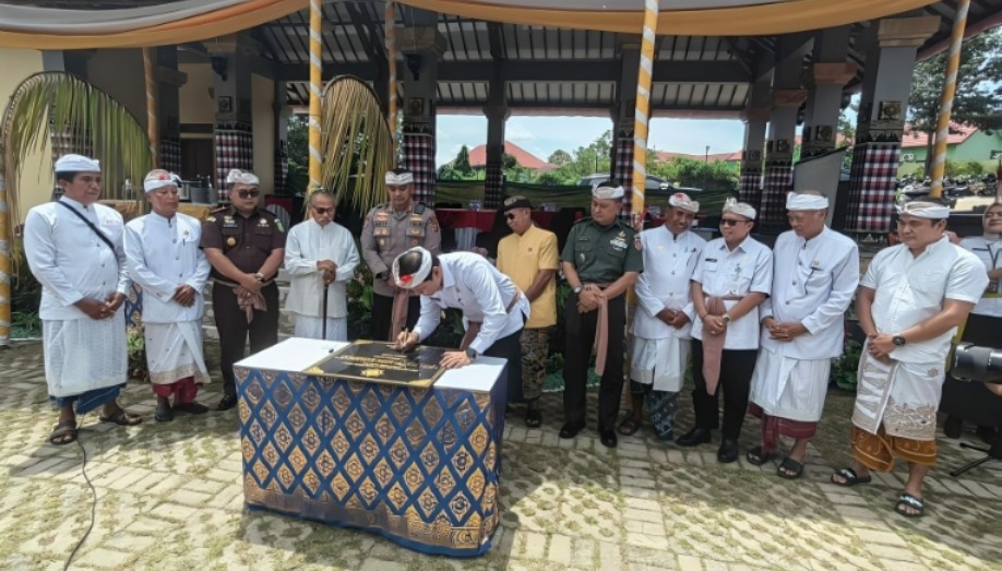 Pura Pertiwi Agung Kaharingan Berdiri Megah di Paser, Simbol Toleransi dan Kebersamaan Umat