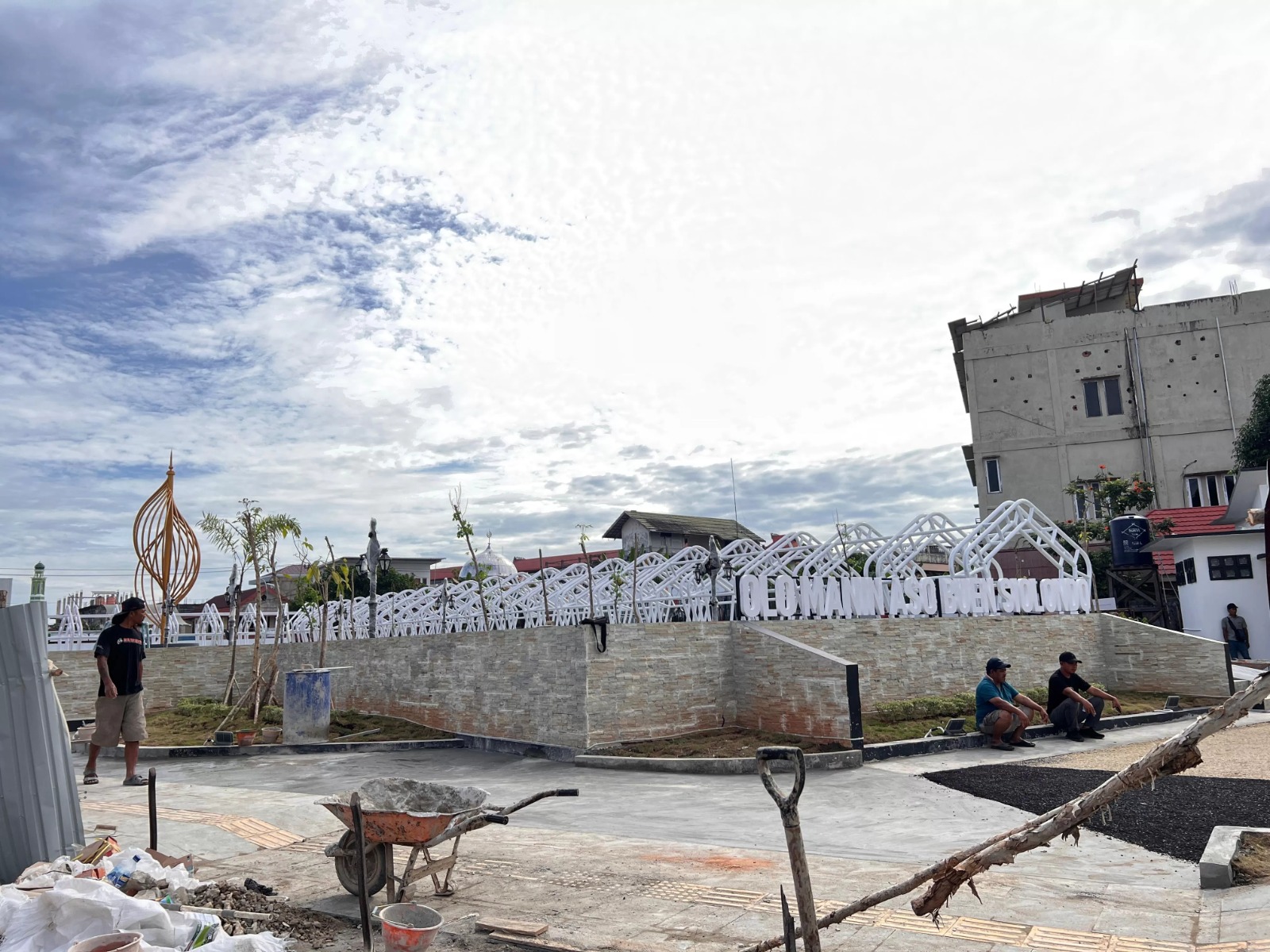 Taman Bekas Wisbel Tanah Grogot Siap Dibuka Akhir Desember,