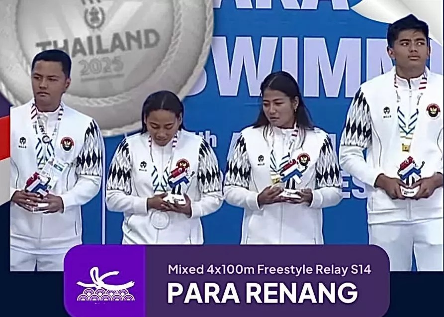 Atlet Renang Asal Paser, Fathur Rizky Moreno Borong Dua Medali di ASEAN Para Games Thailand