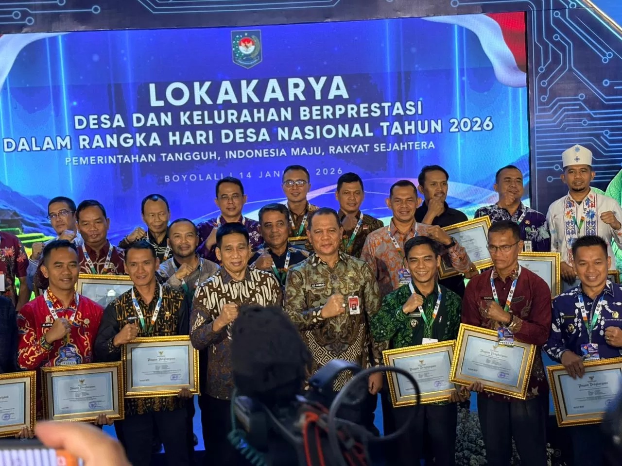 Desa Padang Jaya Ukir Prestasi Nasional, Raih Juara I Lomba Desa 2025 Regional 3