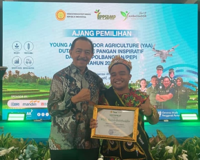 Anak Paser Habib Raih Prestasi dalam Ajang Petani Muda Indonesia