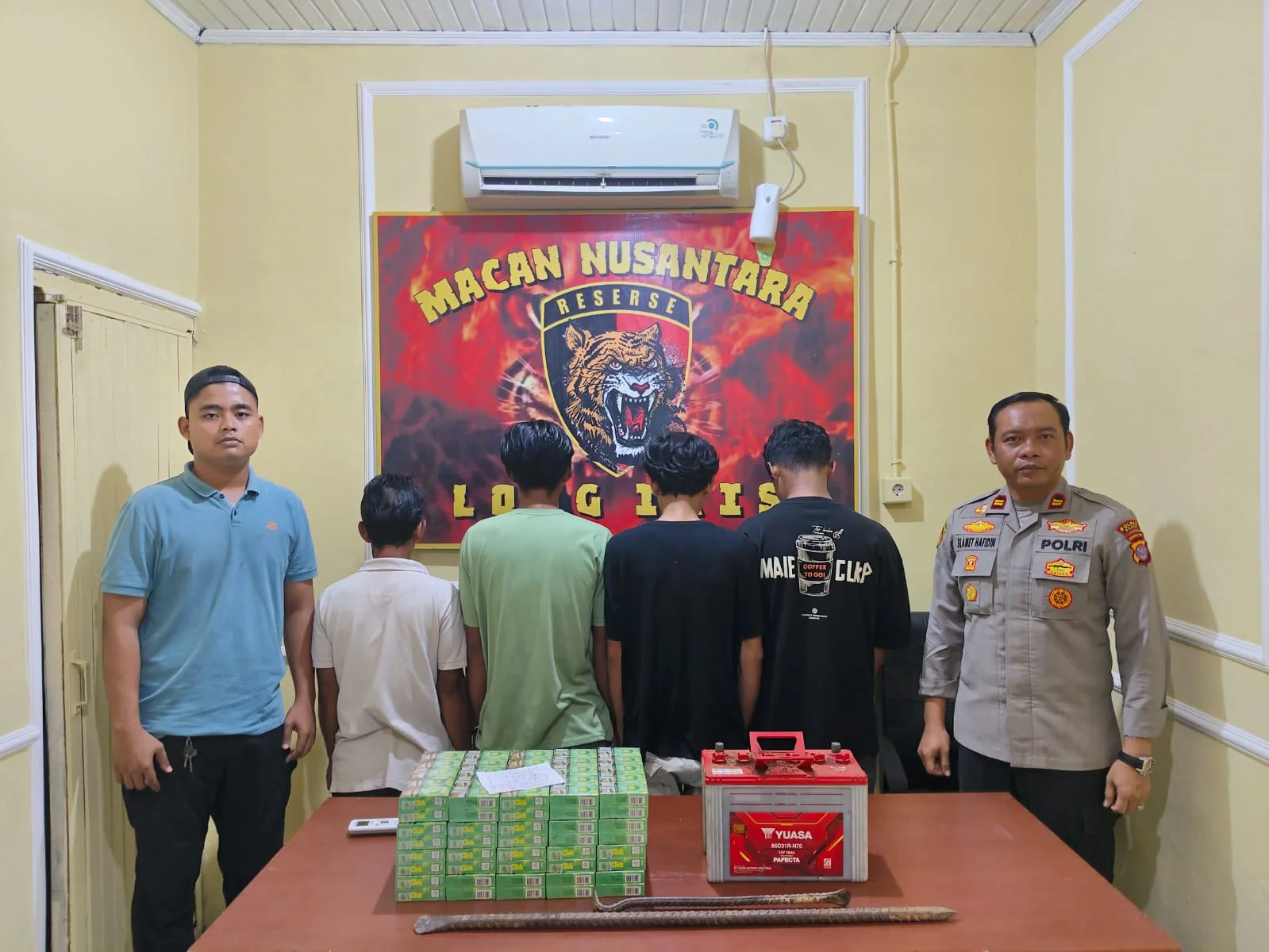 Komplotan Pencuri Sekeluarga Dibongkar di Paser