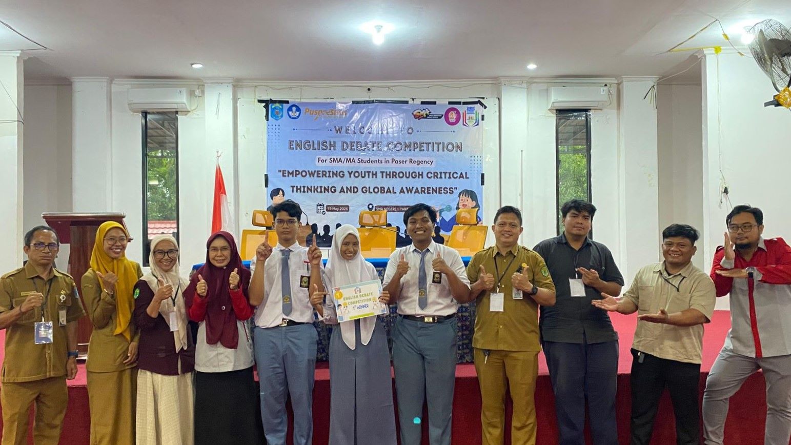 SMAN 1 Tanah Grogot Juara LDI 2026 Wakili Paser