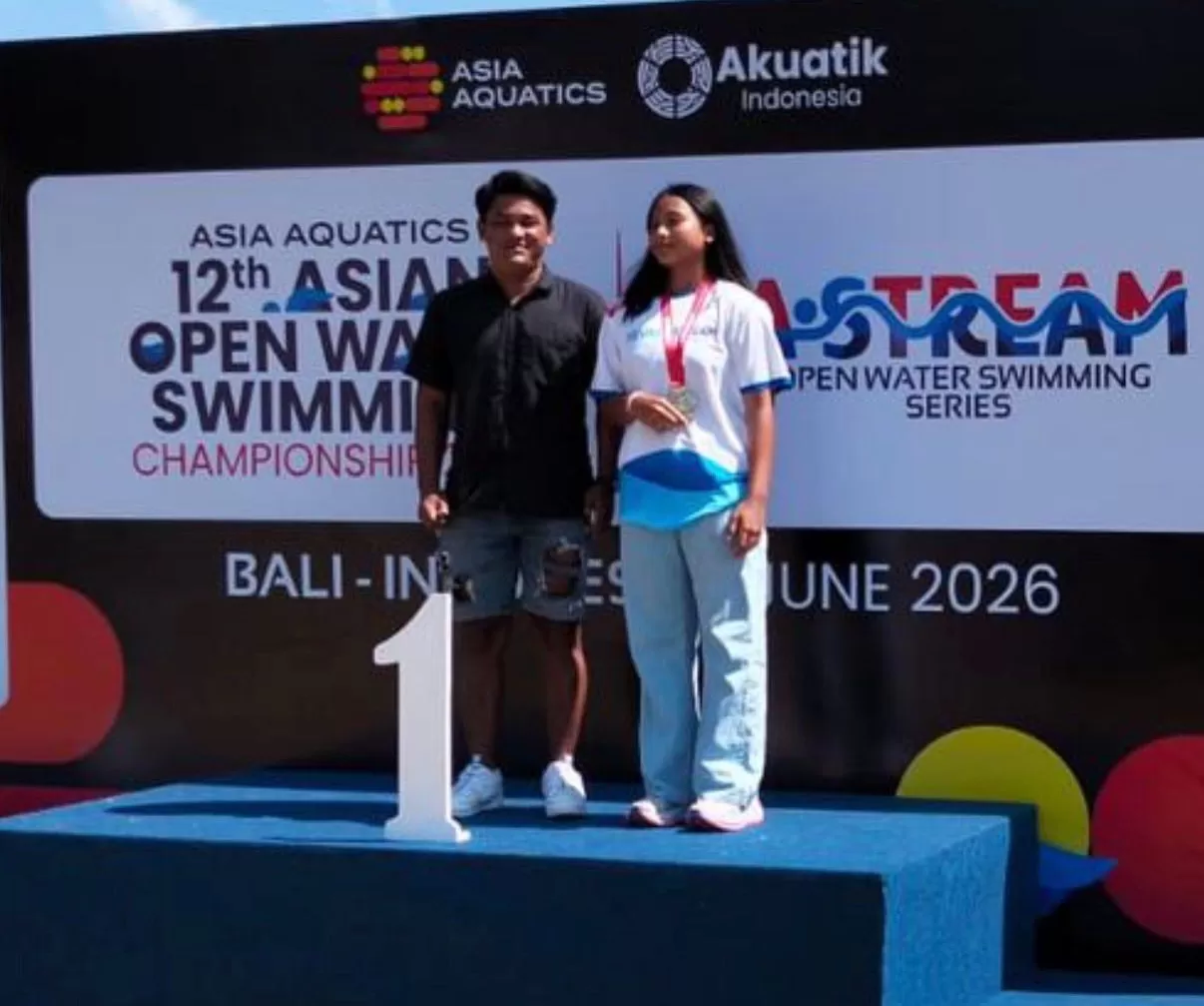 Atlet Renang Paser Raih Emas di Kejuaraan Asia 2026