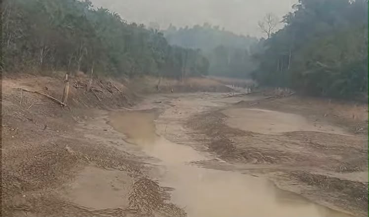 Embung Muru Kritis Akibat Kemarau, Pasokan Air Bersih Warga Kuaro Terpaksa Terhenti!