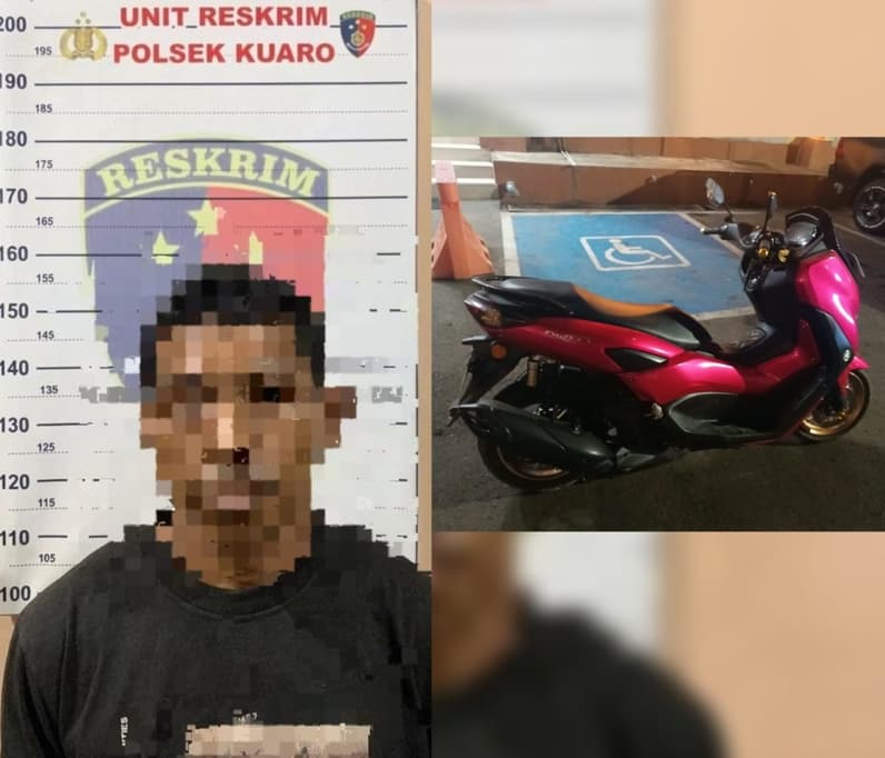 Motor Raib Saat Belanja Sayur di Kuaro, Kerugian Korban Ditaksir hingga Rp30 Juta! Terduga Pelaku Diketahui Asal Lombok